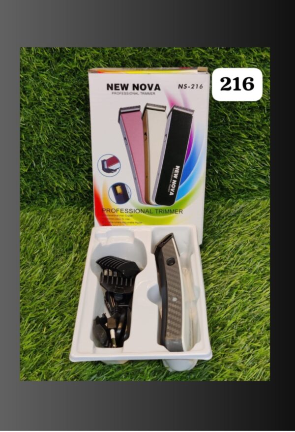 Nova NS-216 Trimmer 120 min Runtime 3 Length Settings  (Multicolor)