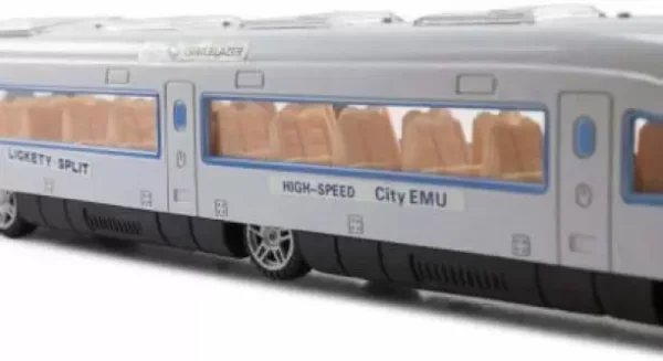 Kidz N Toys Bump and Go High Speed Bullet Train Toy - 3D Lighting and Musical - Image 4